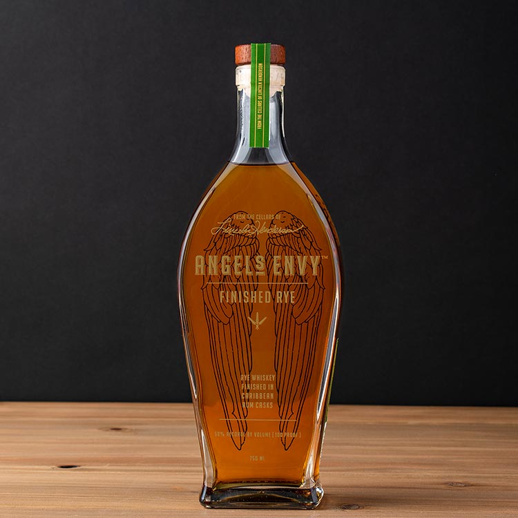 Angel's Envy Rye Whiskey Finished in Caribbean Rum Casks