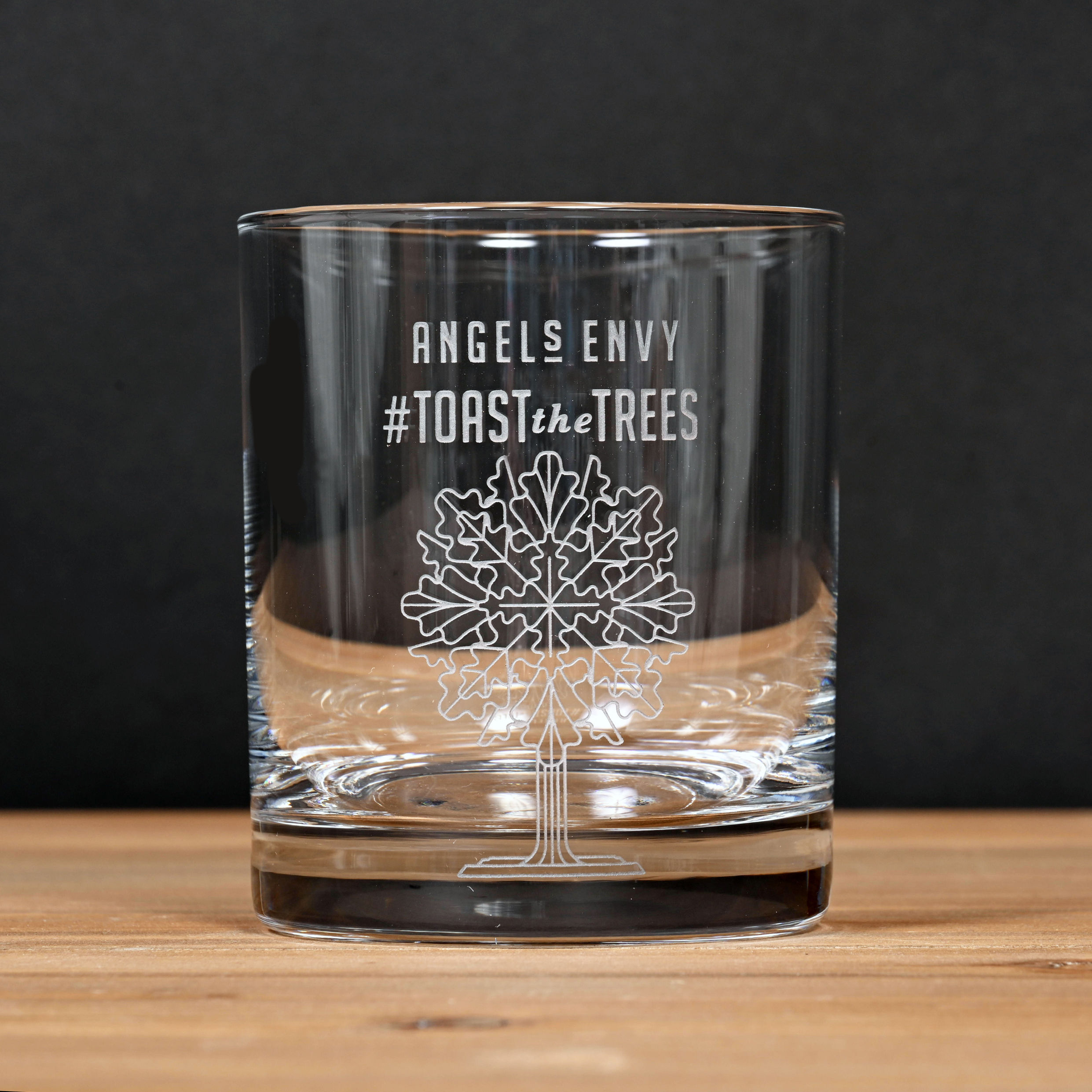 Toast the Trees Glass